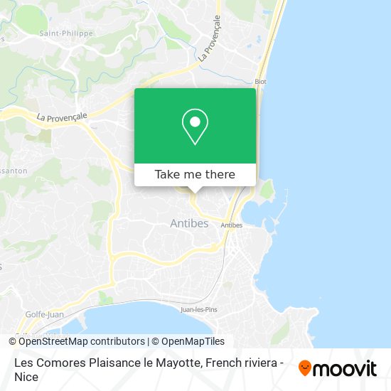 Les Comores Plaisance le Mayotte map