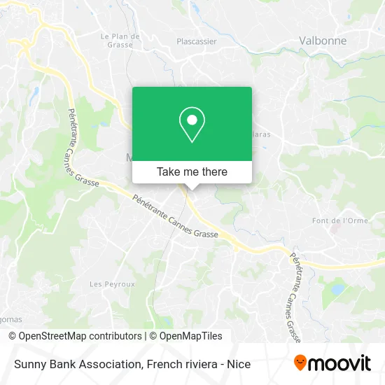 Sunny Bank Association map