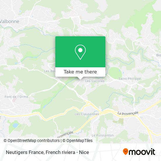 Neutigers France map