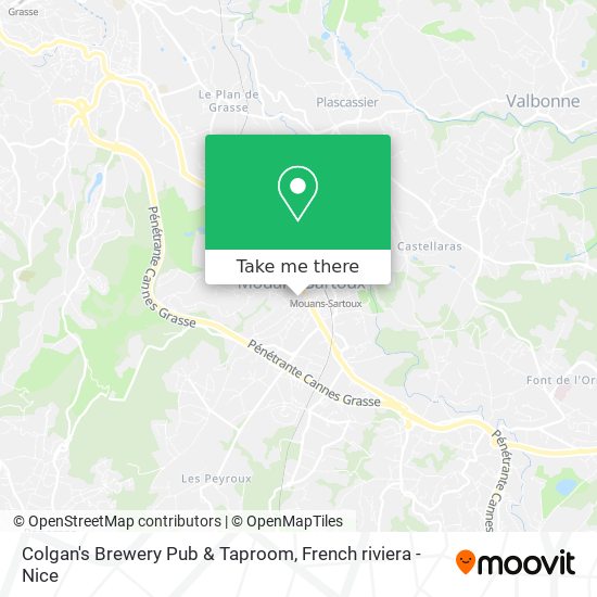 Colgan's Brewery Pub & Taproom map