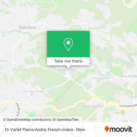 Dr Varlet Pierre-André map