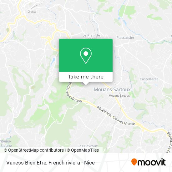 Vaness Bien Etre map