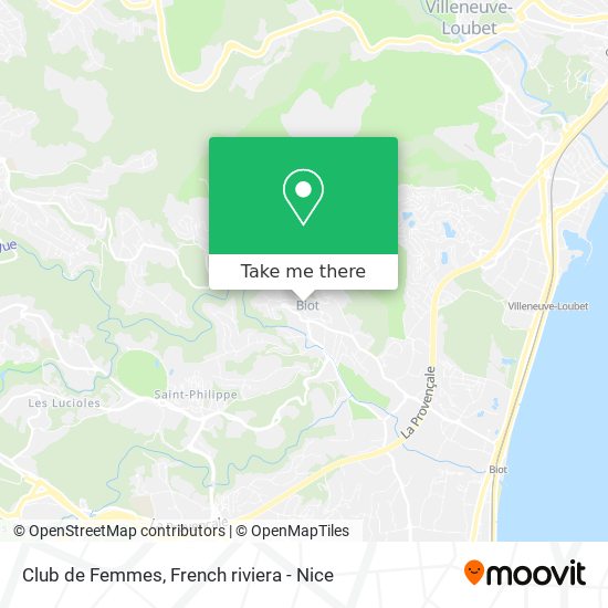 Club de Femmes map