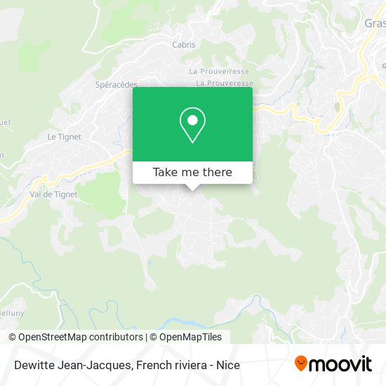 Mapa Dewitte Jean-Jacques
