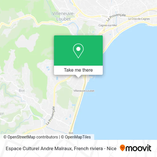 Espace Culturel Andre Malraux map