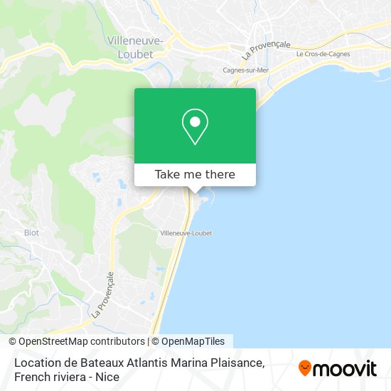 Location de Bateaux Atlantis Marina Plaisance map