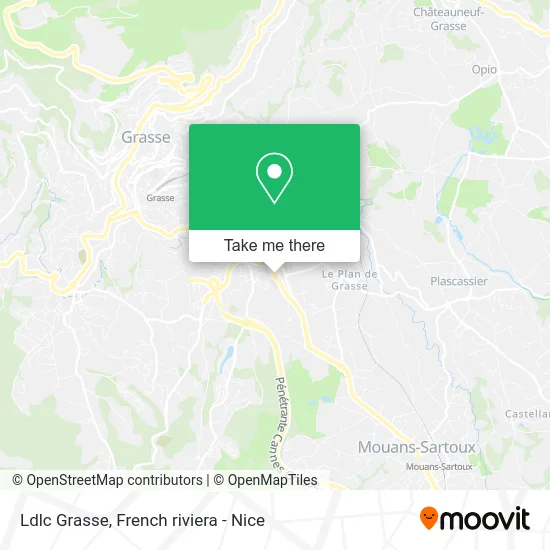 Ldlc Grasse map