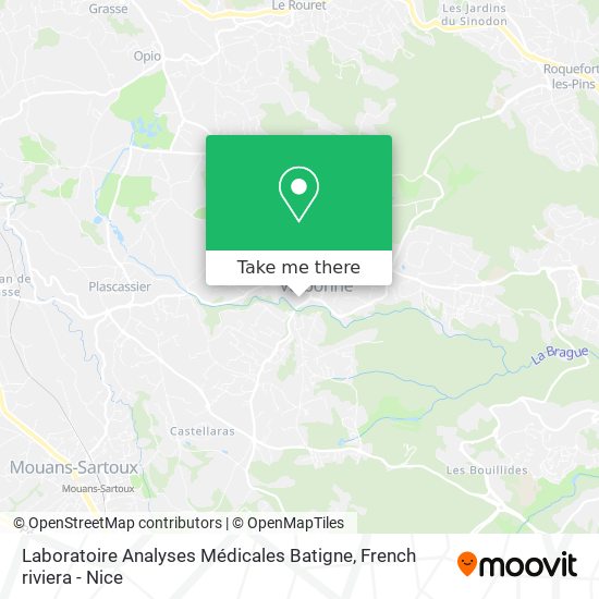 Mapa Laboratoire Analyses Médicales Batigne