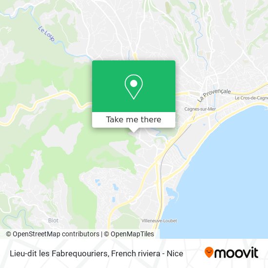Lieu-dit les Fabrequouriers map