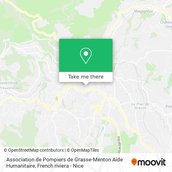 Association de Pompiers de Grasse-Menton Aide Humanitaire map