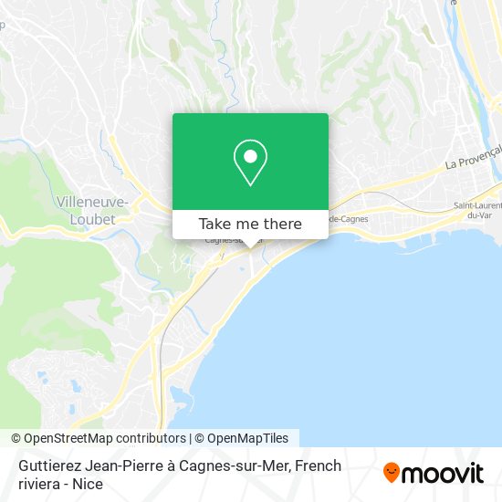 Mapa Guttierez Jean-Pierre à Cagnes-sur-Mer