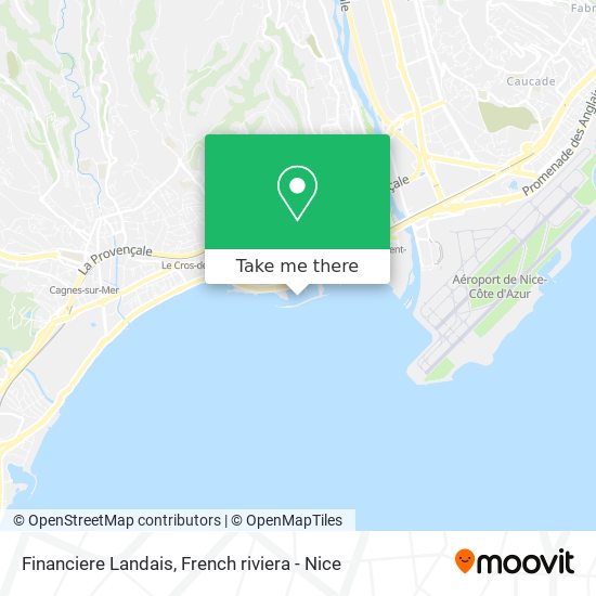 Financiere Landais map