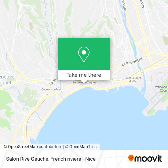 Salon Rive Gauche map