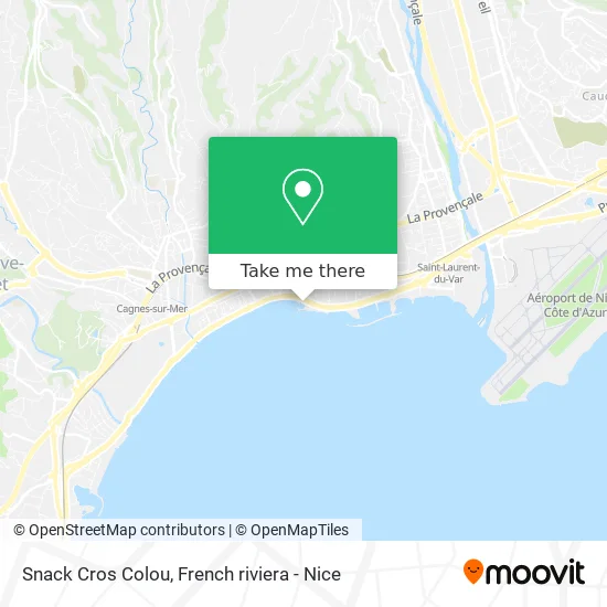 Snack Cros Colou map