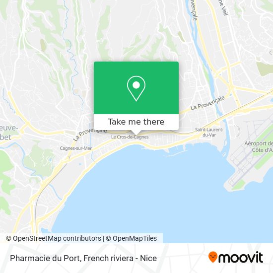 Pharmacie du Port map