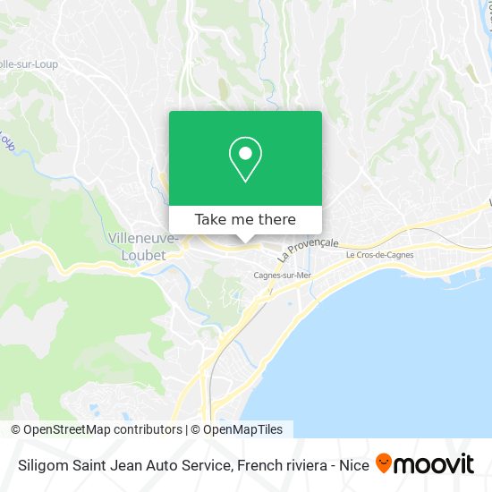 Siligom Saint Jean Auto Service map