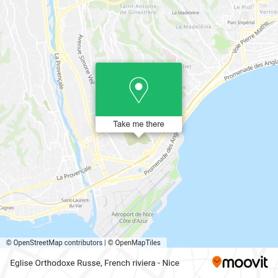 Eglise Orthodoxe Russe map