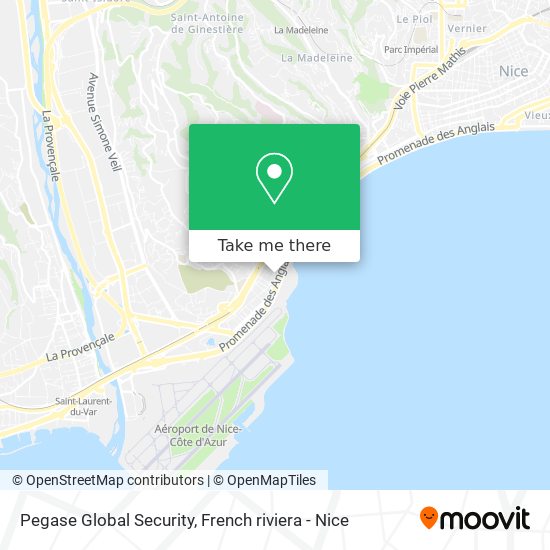 Pegase Global Security map