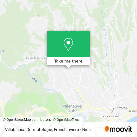 Villabianca Dermatologie map