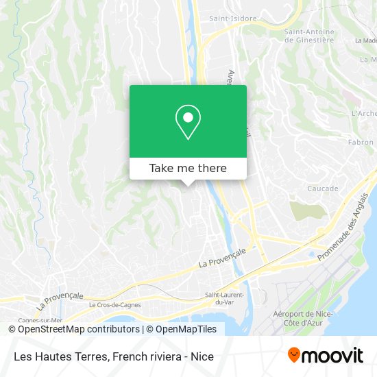 Les Hautes Terres map