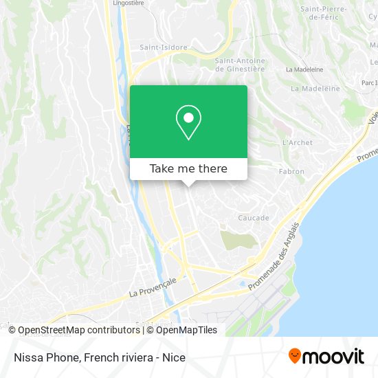 Mapa Nissa Phone
