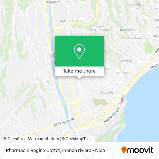 Pharmacie Régine Cottet map