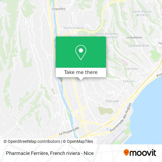 Pharmacie Ferrière map