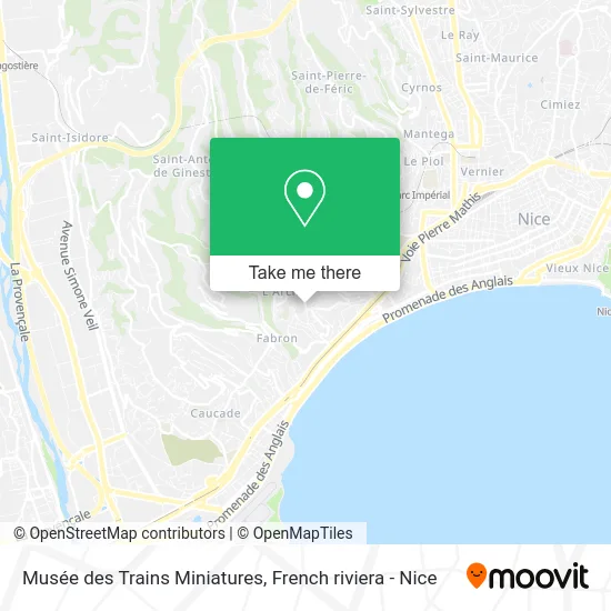 Musée des Trains Miniatures map