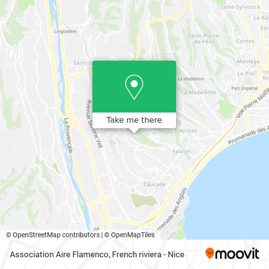 Association Aire Flamenco map