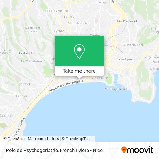 Pôle de Psychogériatrie map