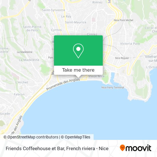 Mapa Friends Coffeehouse et Bar