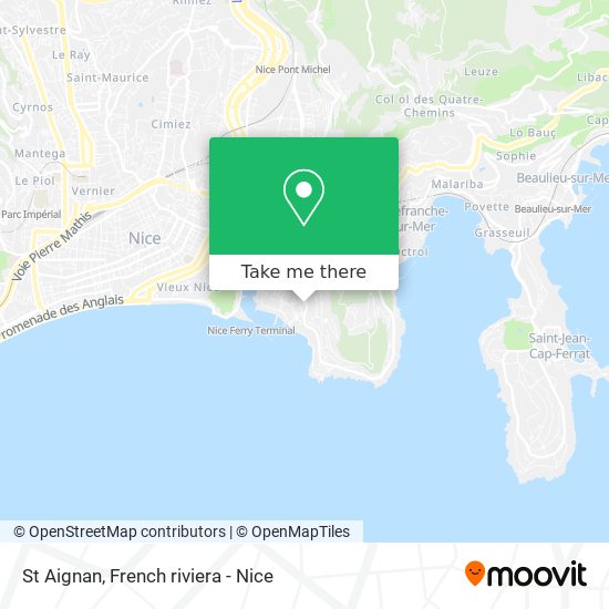 Mapa St Aignan