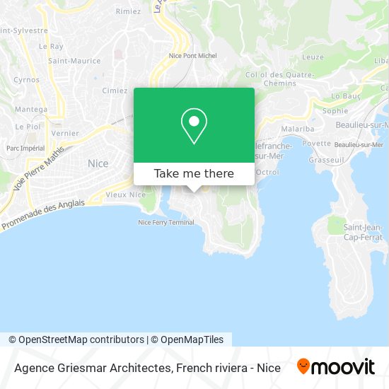 Mapa Agence Griesmar Architectes