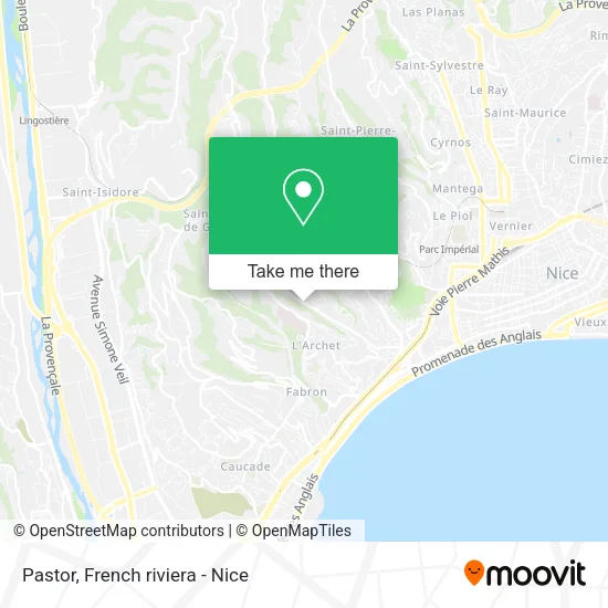 Pastor map