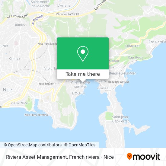 Riviera Asset Management map