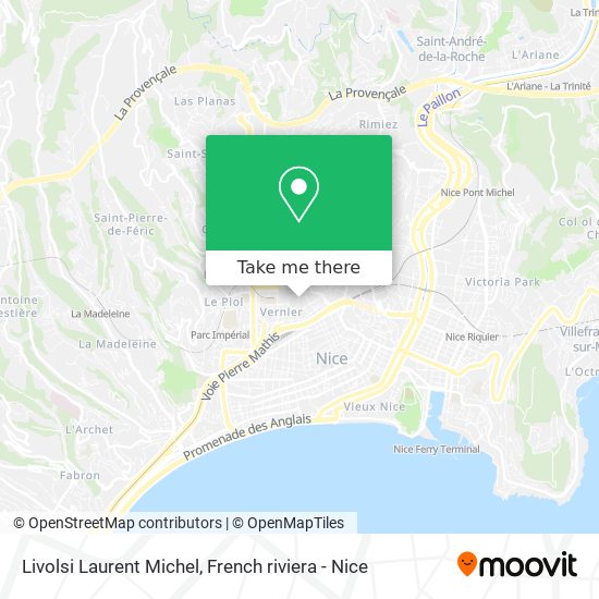 Livolsi Laurent Michel map