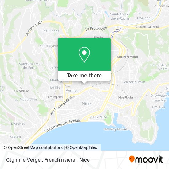 Ctgim le Verger map