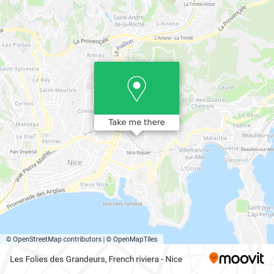 Les Folies des Grandeurs map