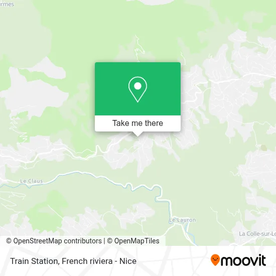 La Gare map