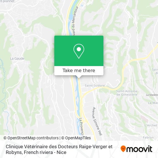 Clinique Vétérinaire des Docteurs Raige-Verger et Robyns map