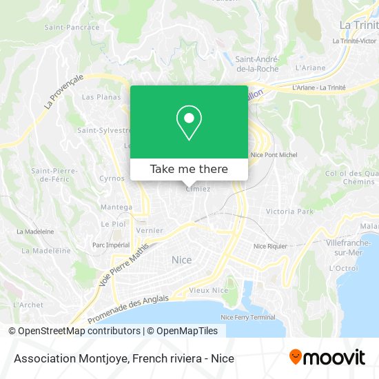 Association Montjoye map