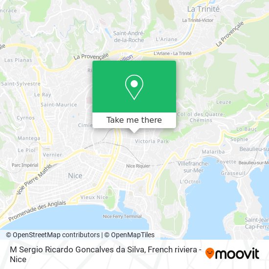 M Sergio Ricardo Goncalves da Silva map