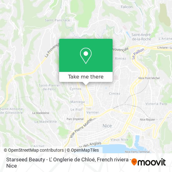 Starseed Beauty - L' Onglerie de Chloé map
