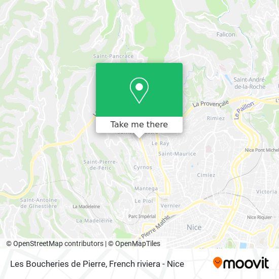 Les Boucheries de Pierre map