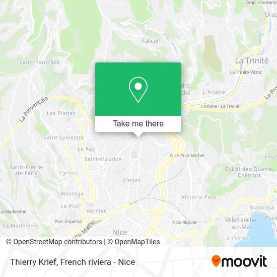 Thierry Krief map