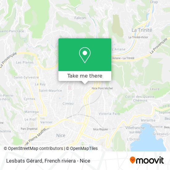 Lesbats Gérard map