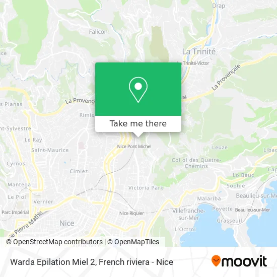 Warda Epilation Miel 2 map