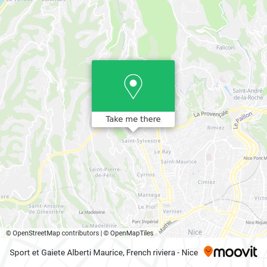 Sport et Gaiete Alberti Maurice map