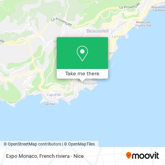 Expo Monaco map