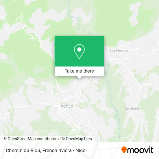 Chemin du Riou map